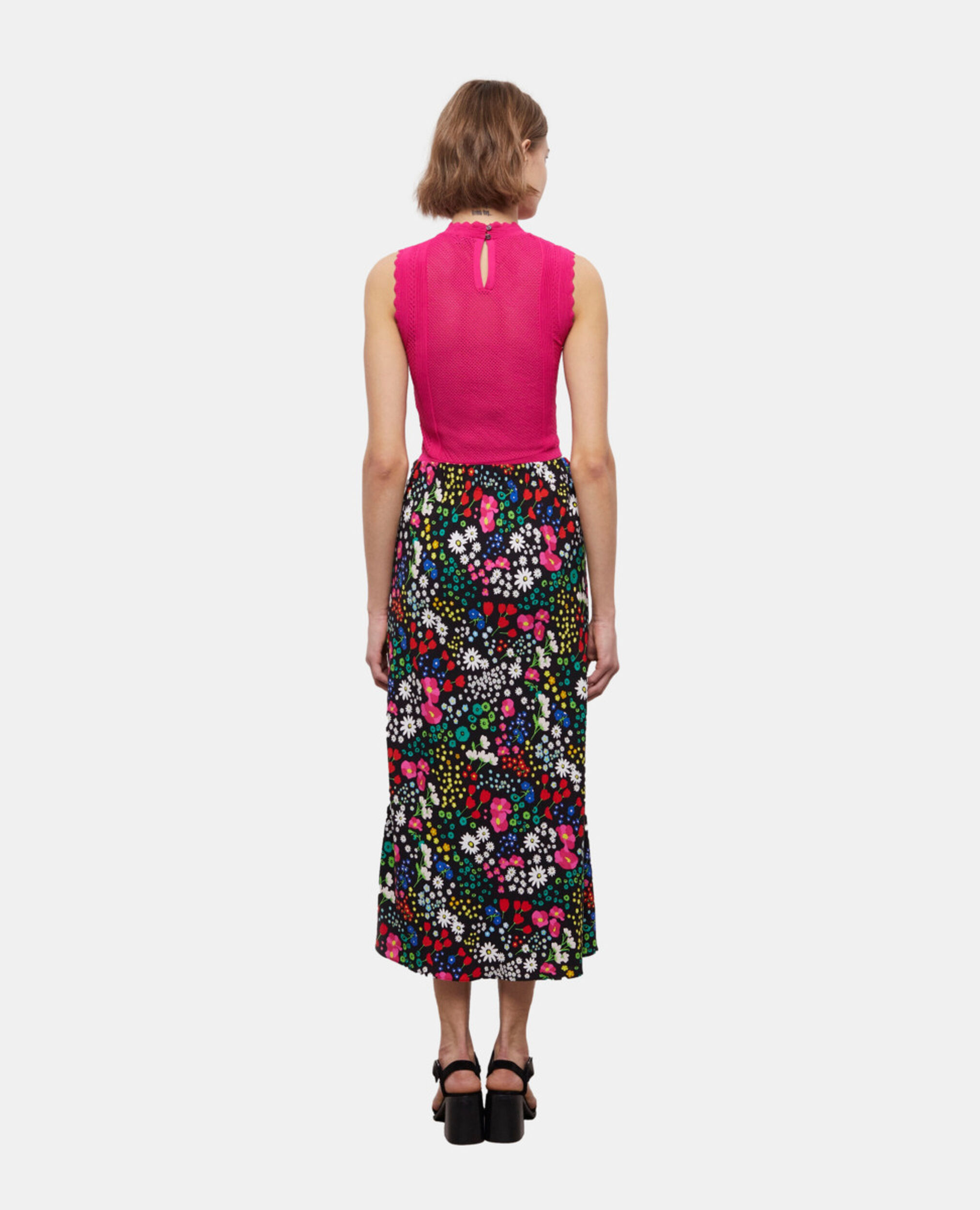 Langer Rock mit Print, MULTICOLOR, hi-res image number null