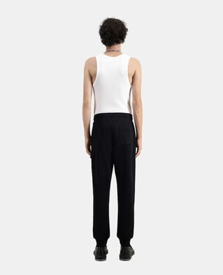 The Kooples MEN BLACK black tracksuit trousers