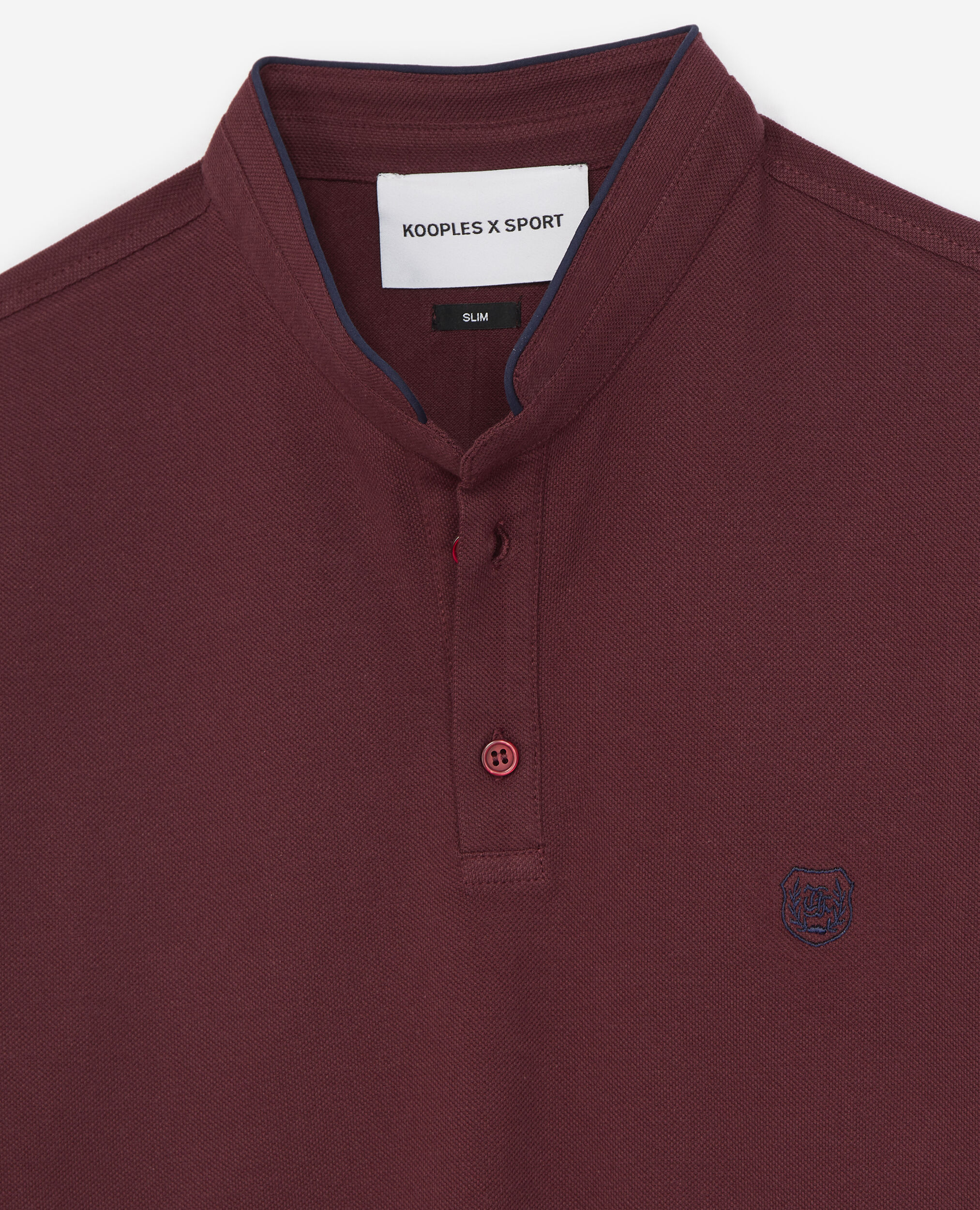 Polo marron, CHOCO TRUFFL / NIGHT BLUE, hi-res image number null