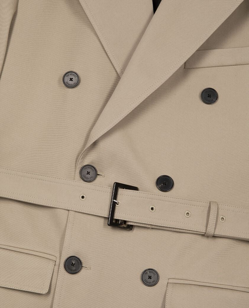 The Kooples HOMME SAND trench long beige