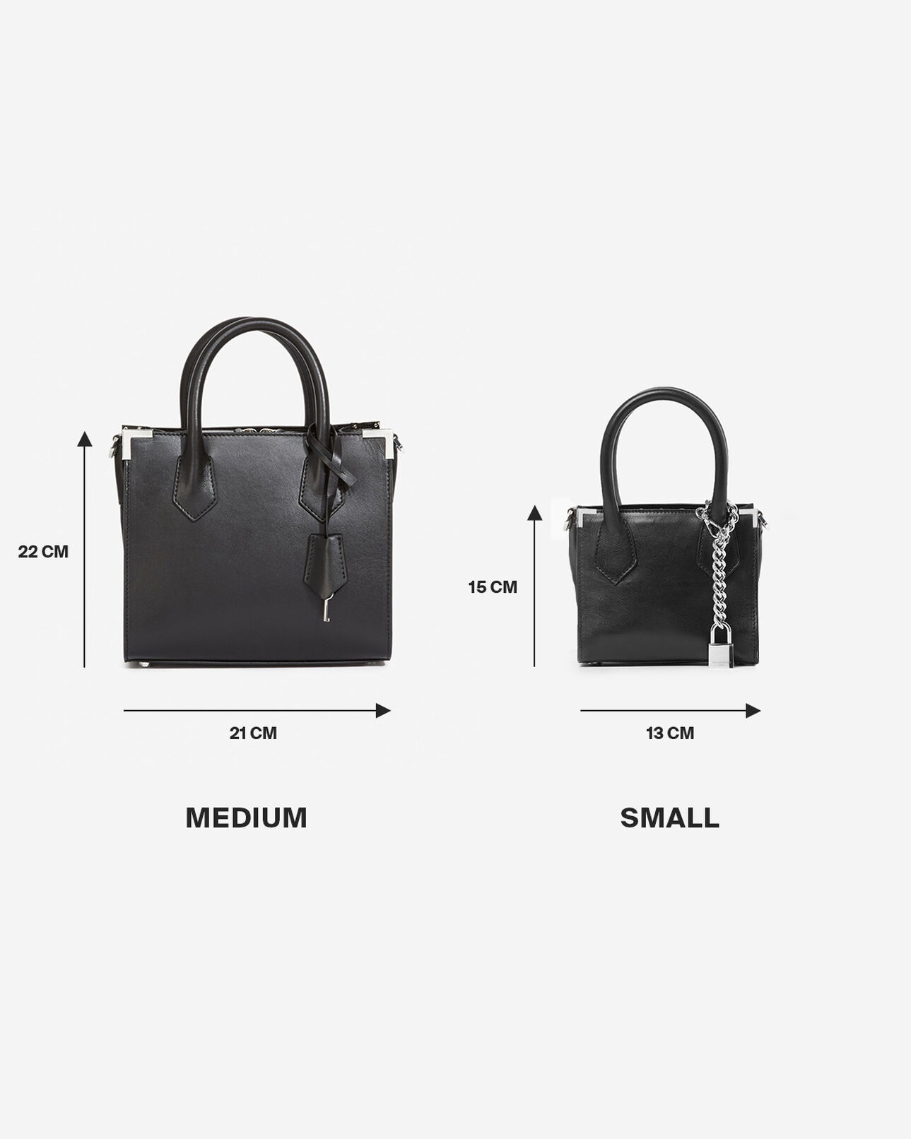 The Kooples MUJER BLACK bolso ming mediano piel negro