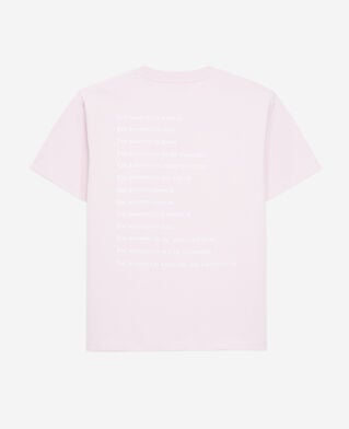 The Kooples WOMEN PALE PINK women's pink what is t-shirt