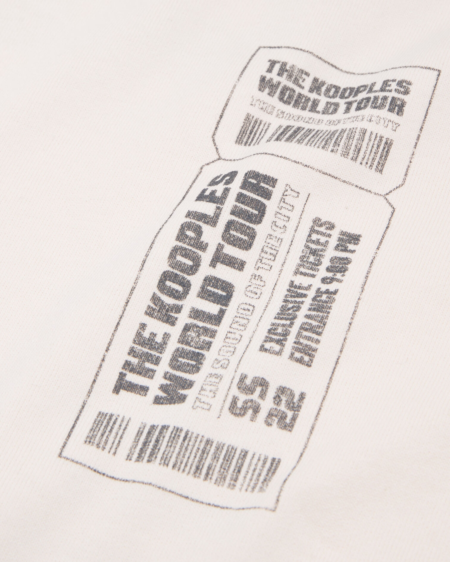 Pink cotton T-shirt with The Kooples logo, PINK, hi-res image number null