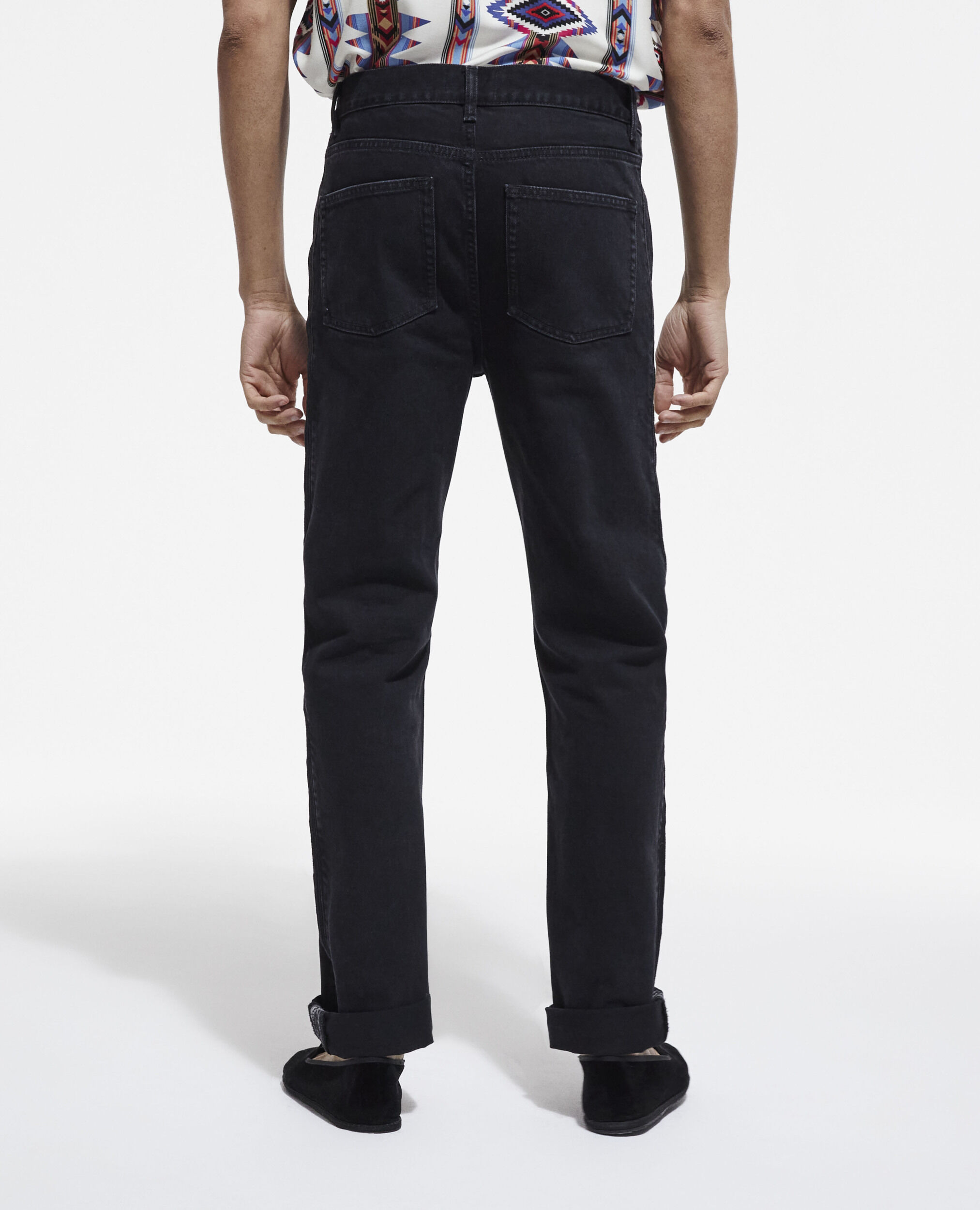 Black jeans, BLACK WASHED, hi-res image number null