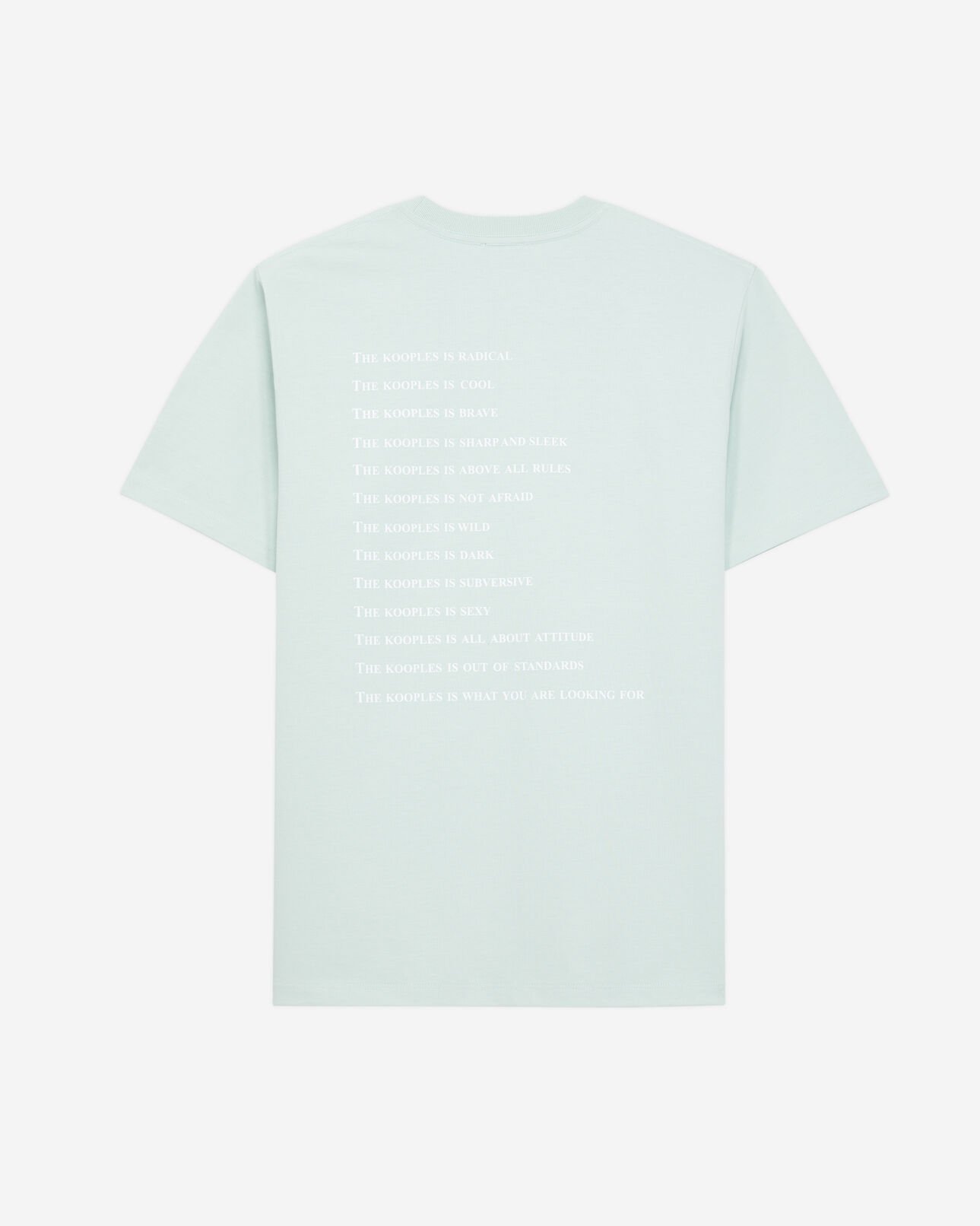 The Kooples HOMME OCEAN t-shirt what is vert