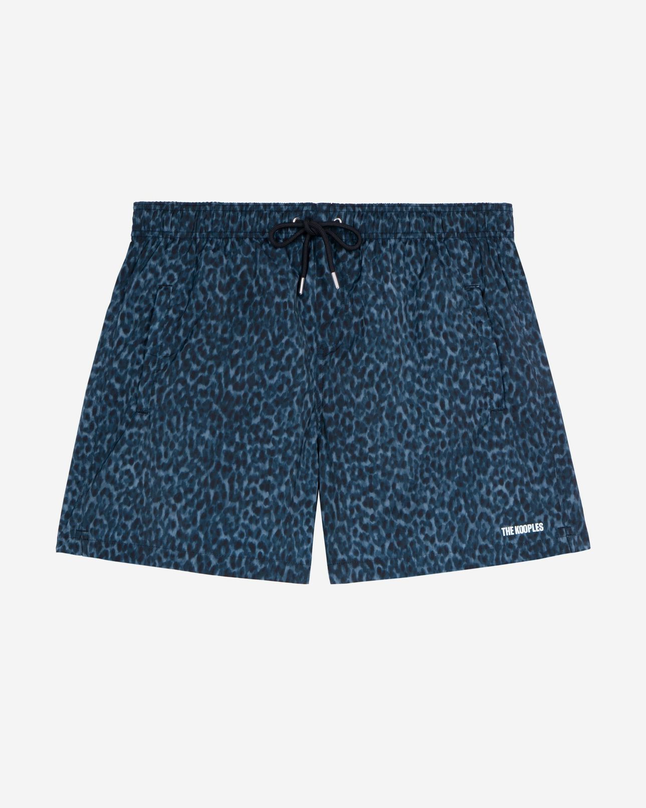 The Kooples HOMME BLUE maillot de bain imprimé bleu