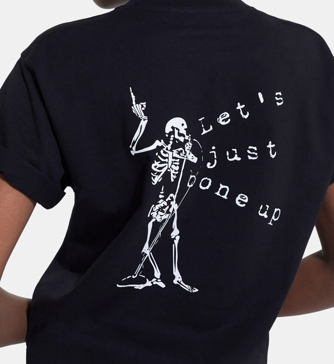 Tee shirt squelette homme sales