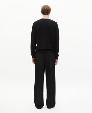The Kooples HOMME BLACK-ECRU pull tête de mort noir