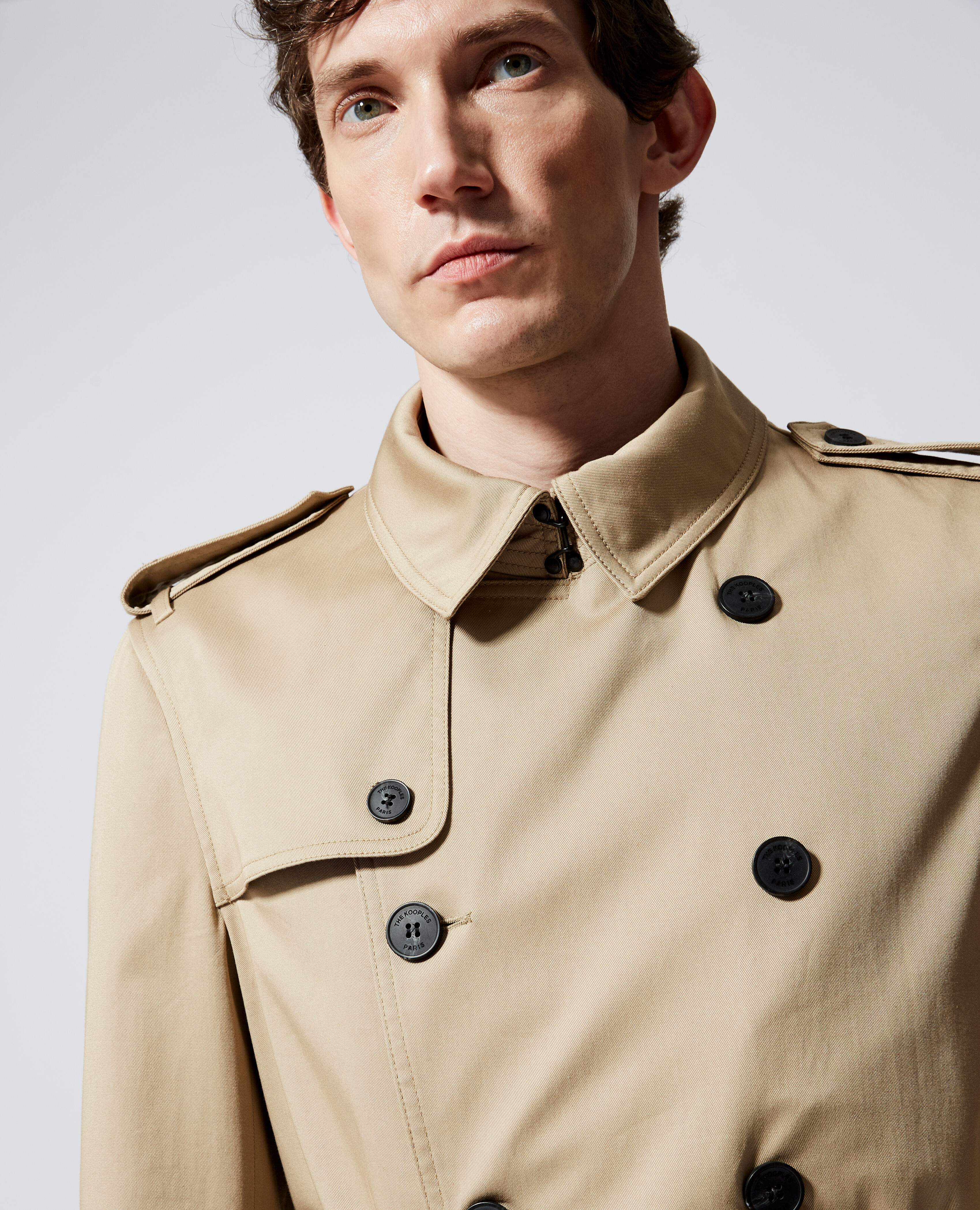 Kooples trench coat top