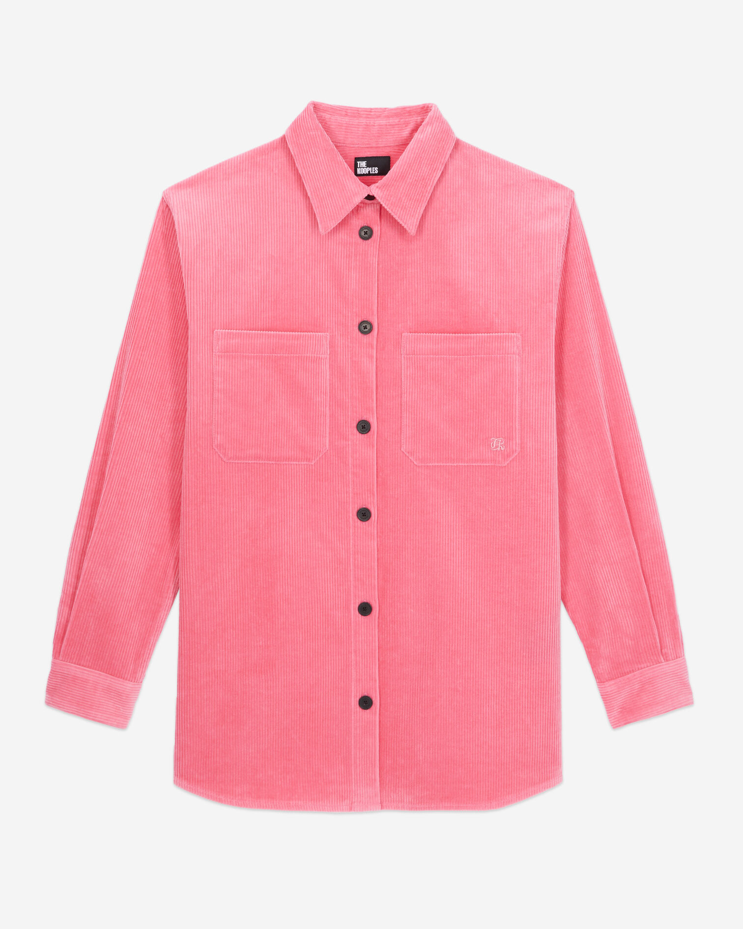 Pink corduroy overshirt, OLD PINK, hi-res image number null