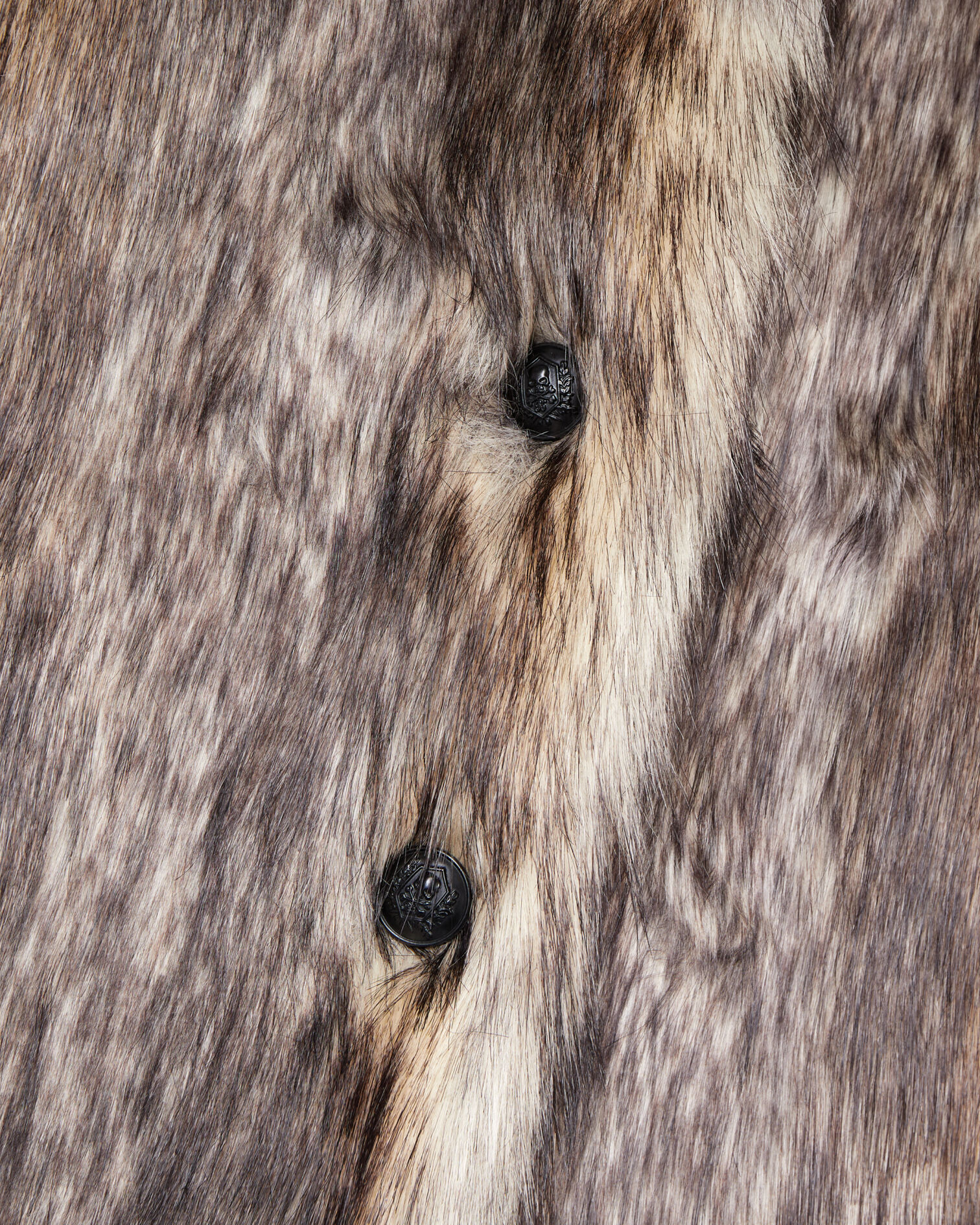 Manteau long effet fourrure beige, DARK BEIGE, hi-res image number null