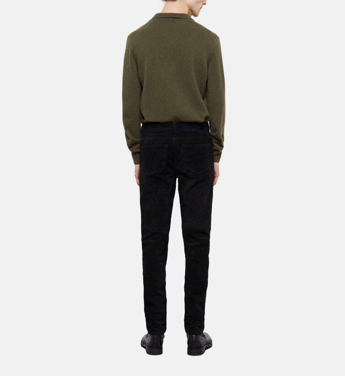 Black suede leather pants The Kooples