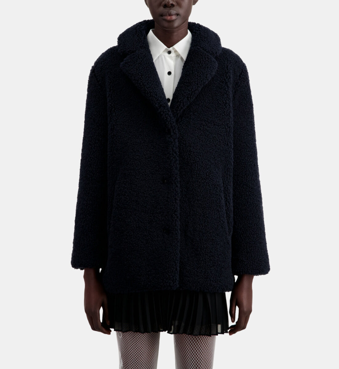Manteau mouton court shop