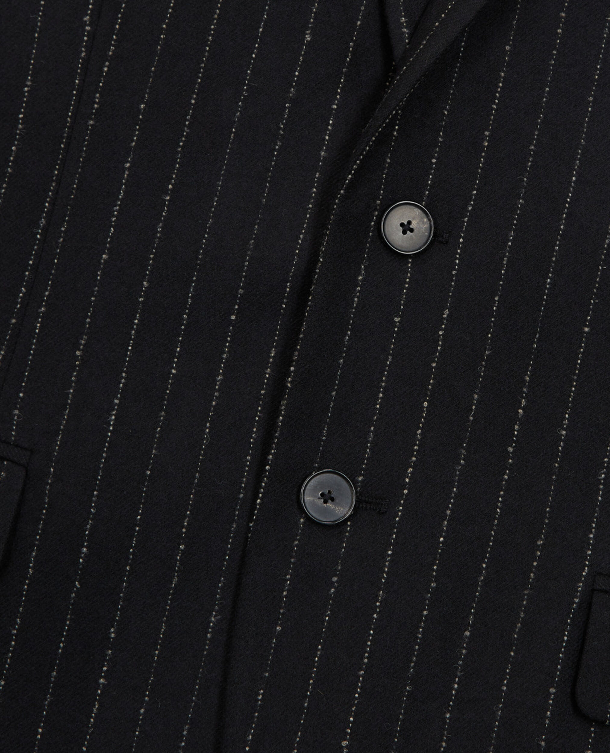 Anzugweste mit Streifen, BLACK WHITE, hi-res image number null