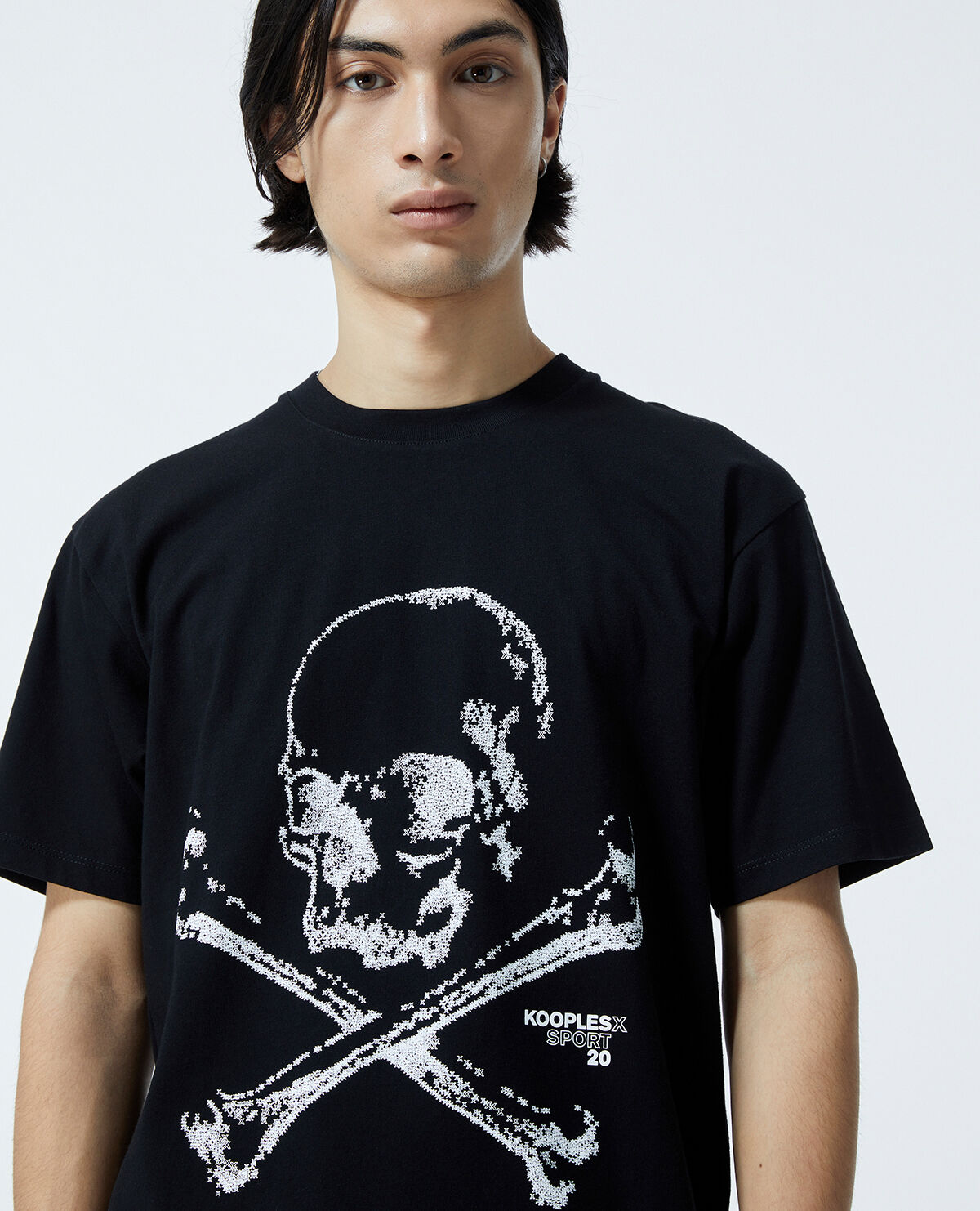 Tee shirt the best sale kooples tete de mort