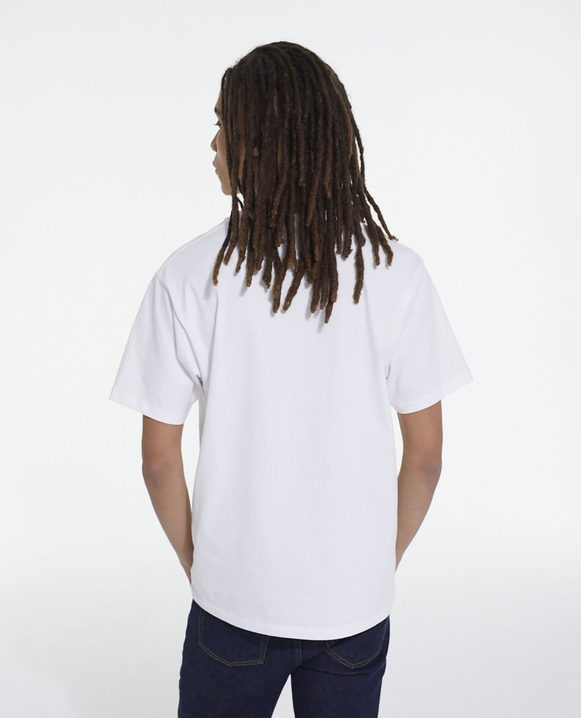 White #nokooplesnofuture logo T-shirt, SNOW WHITE, hi-res image number null