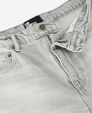 The Kooples H GREY light gray straight jeans