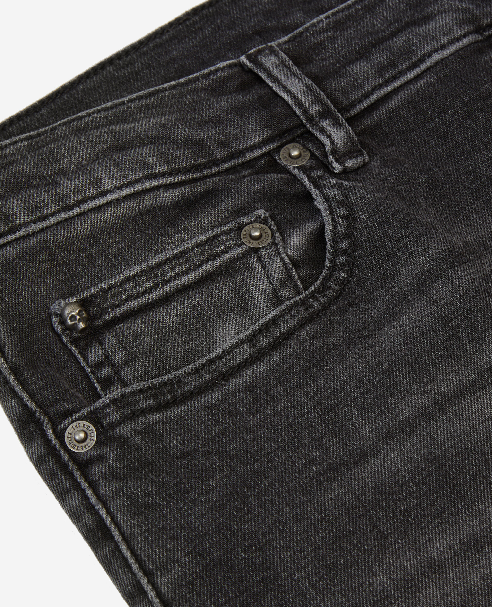 Grey slim jeans, DARK GREY, hi-res image number null