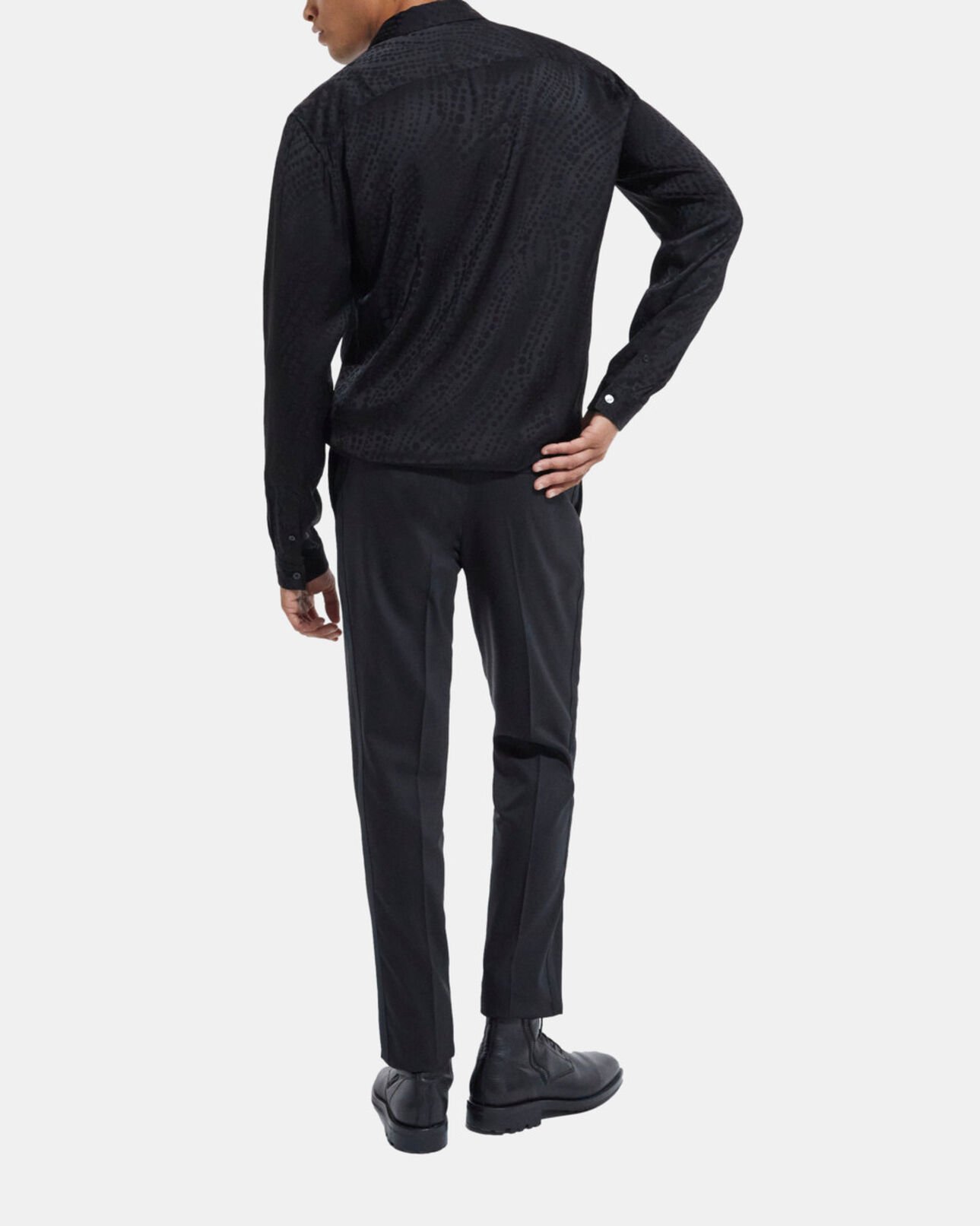 The Kooples MEN BLACK black shirt