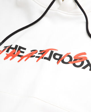 The Kooples WOMEN ECRU ecru sweatshirt with what is screen print