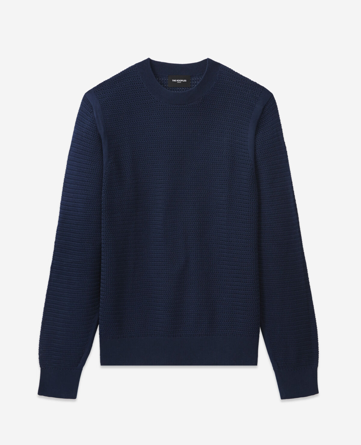 Navy cotton sweater