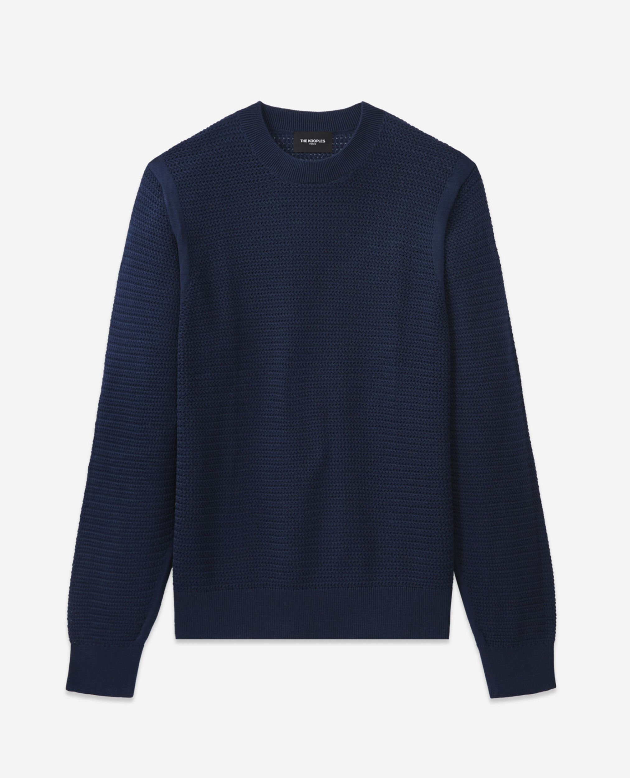 Cotton sweater, DARK NAVY, hi-res image number null