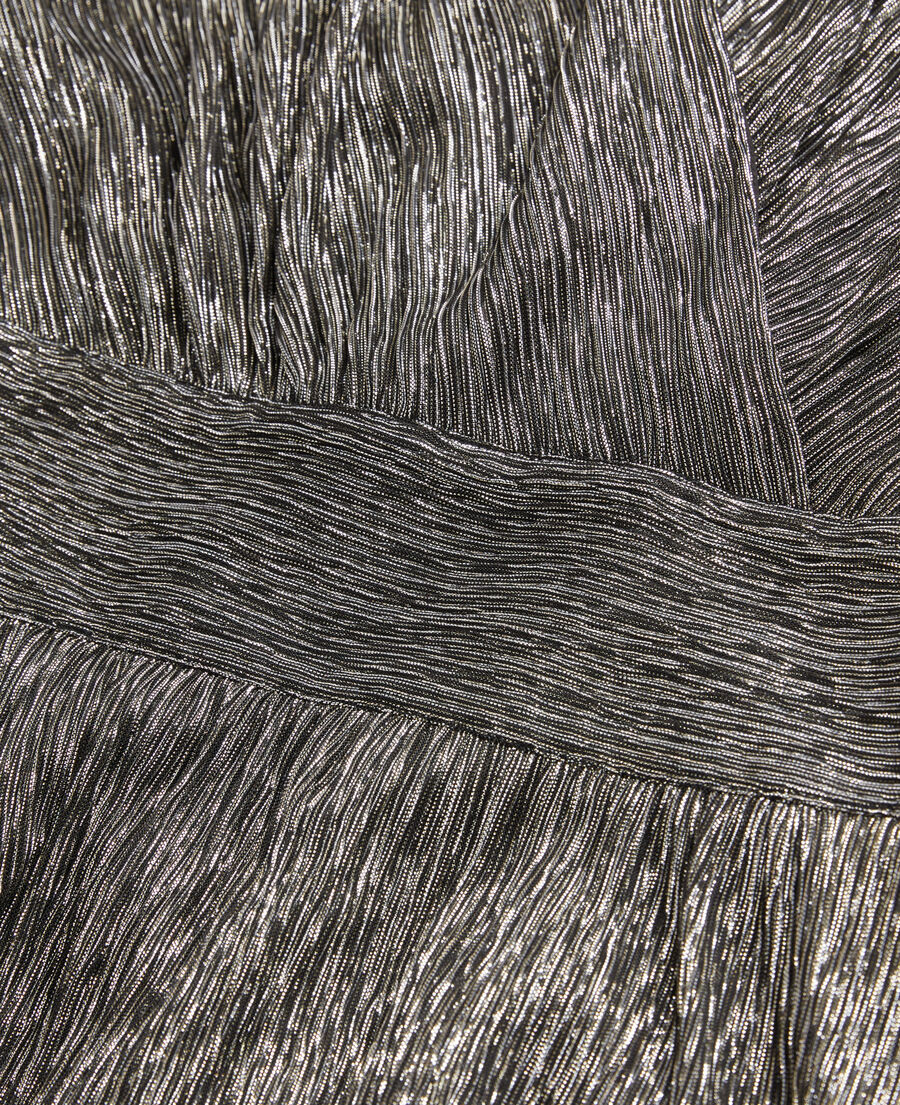 The Kooples DAMEN SILVER silbernes top