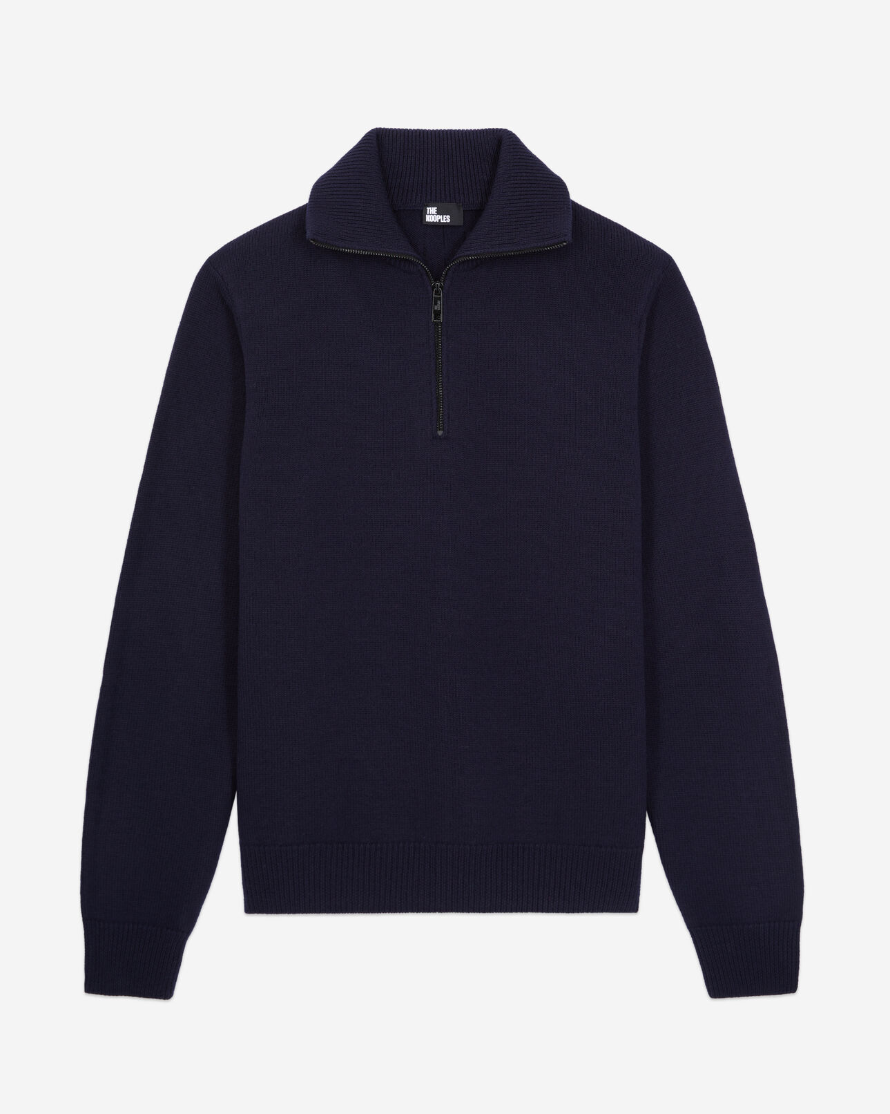 The Kooples MEN NAVY blue wool sweater