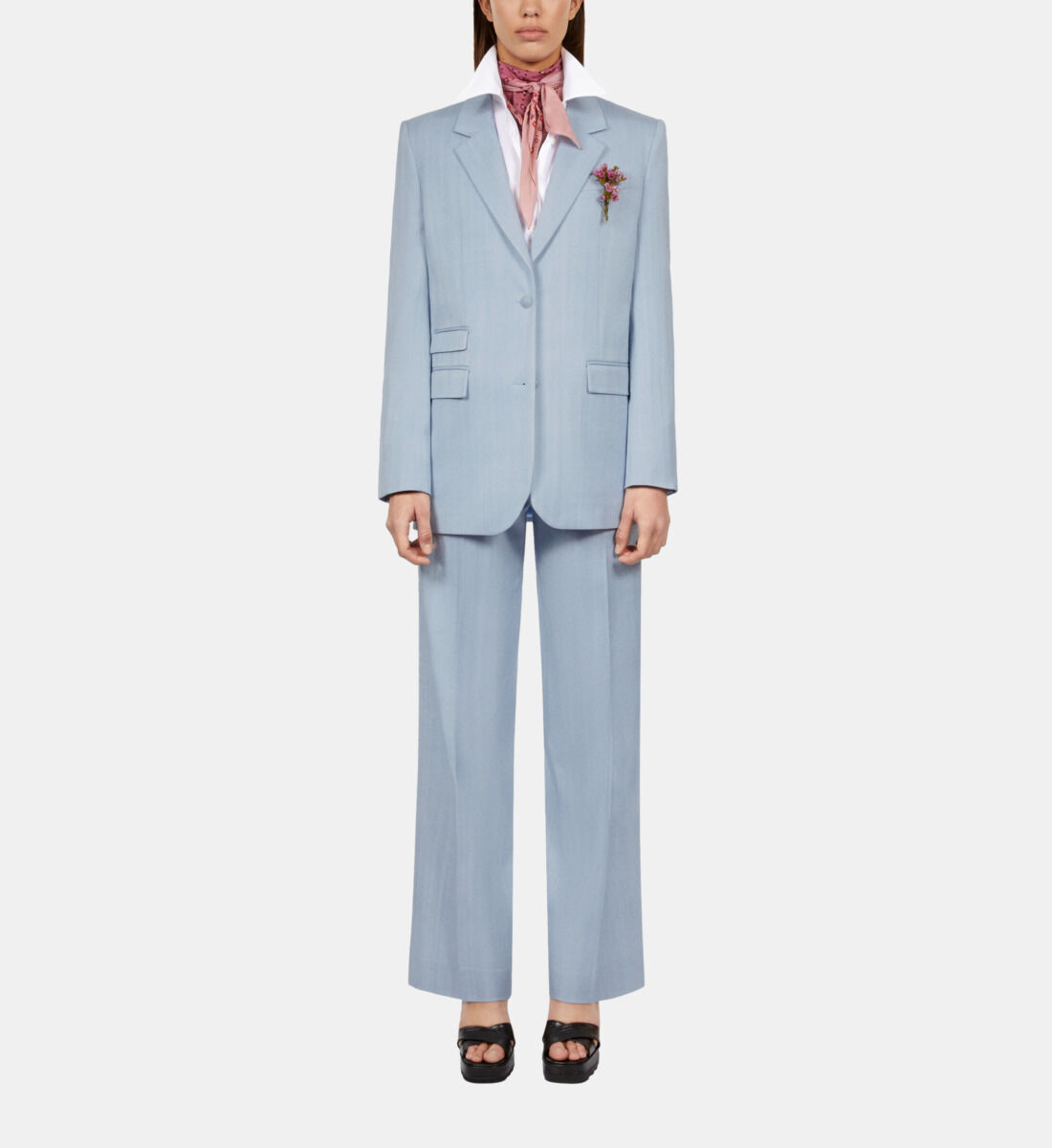 Veste tailleur lilas