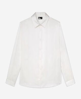 The Kooples F ECRU ecru silk shirt