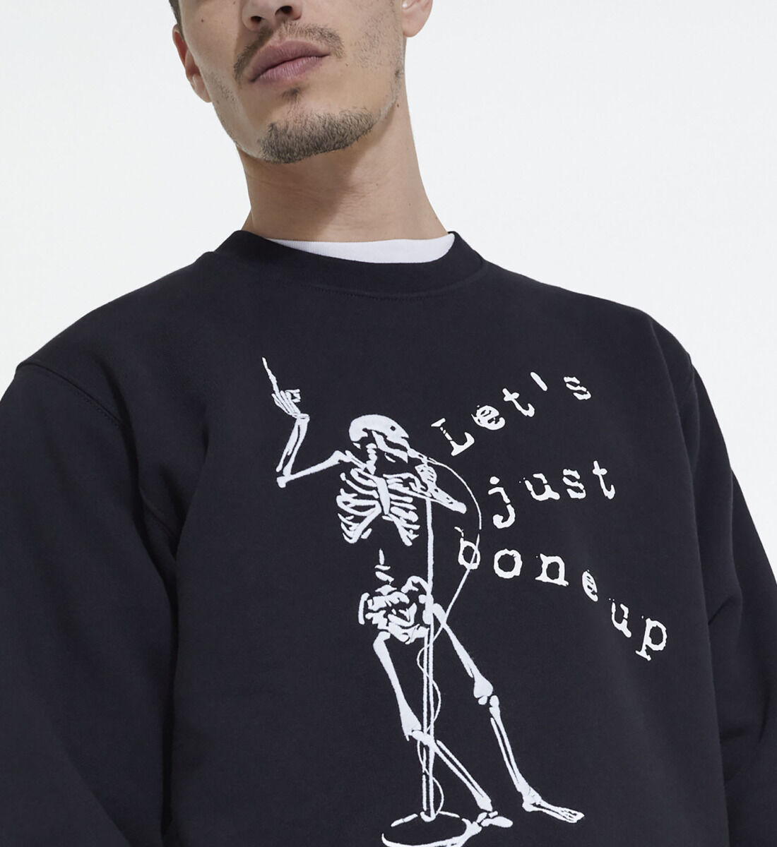 Screen printed sweatshirt best sale