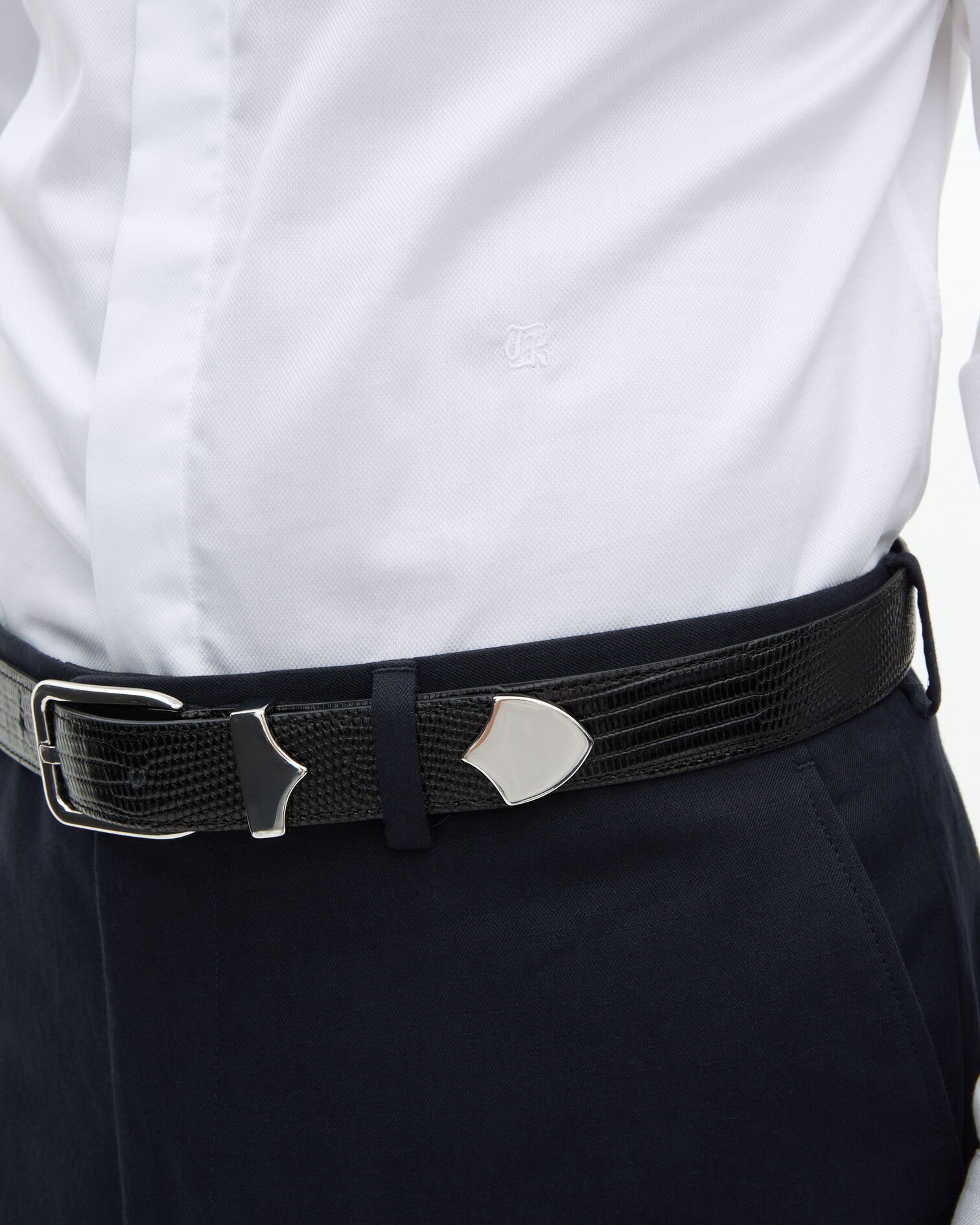 Formal white shirt, WHITE, hi-res image number null
