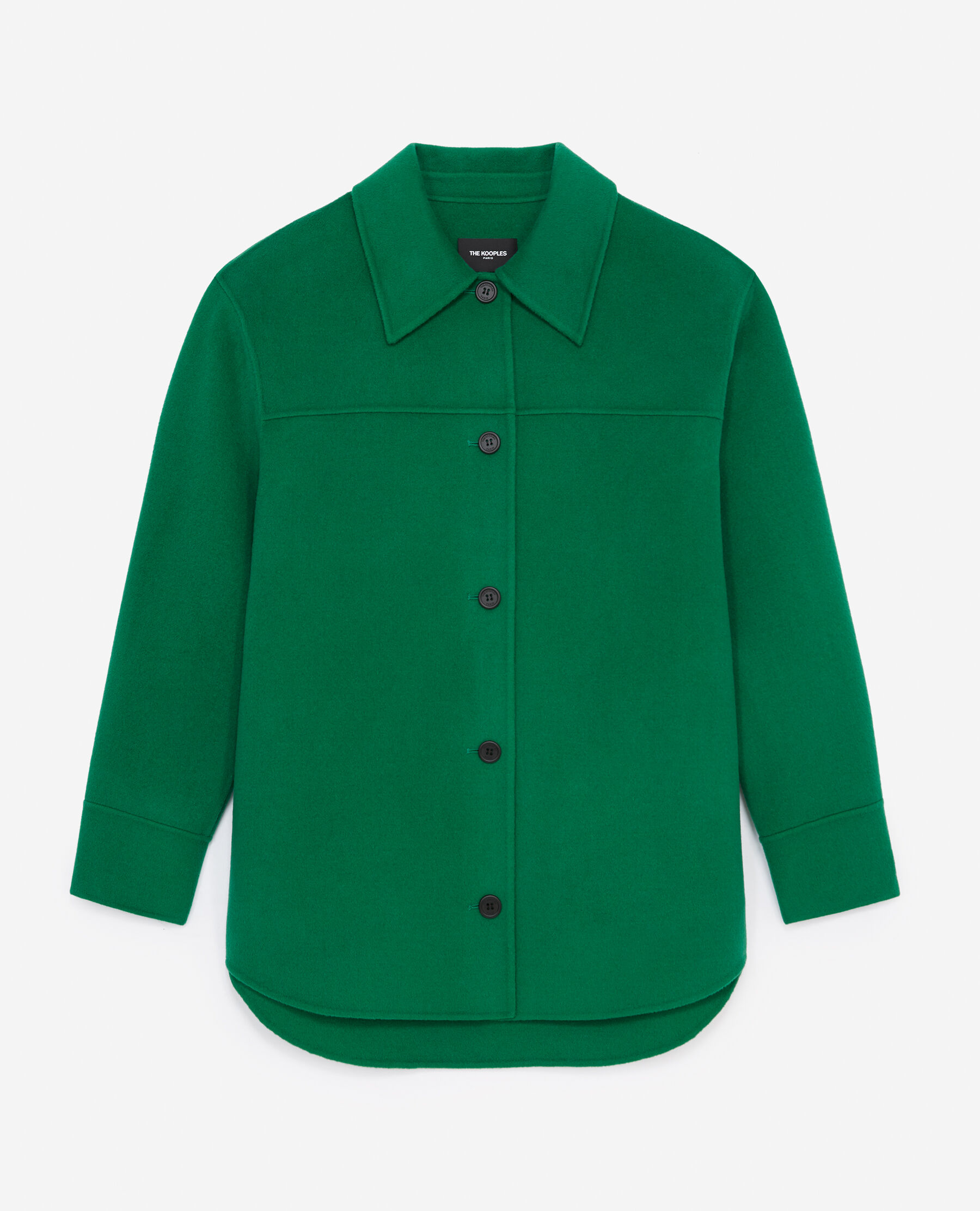 Green wool clearance jacket