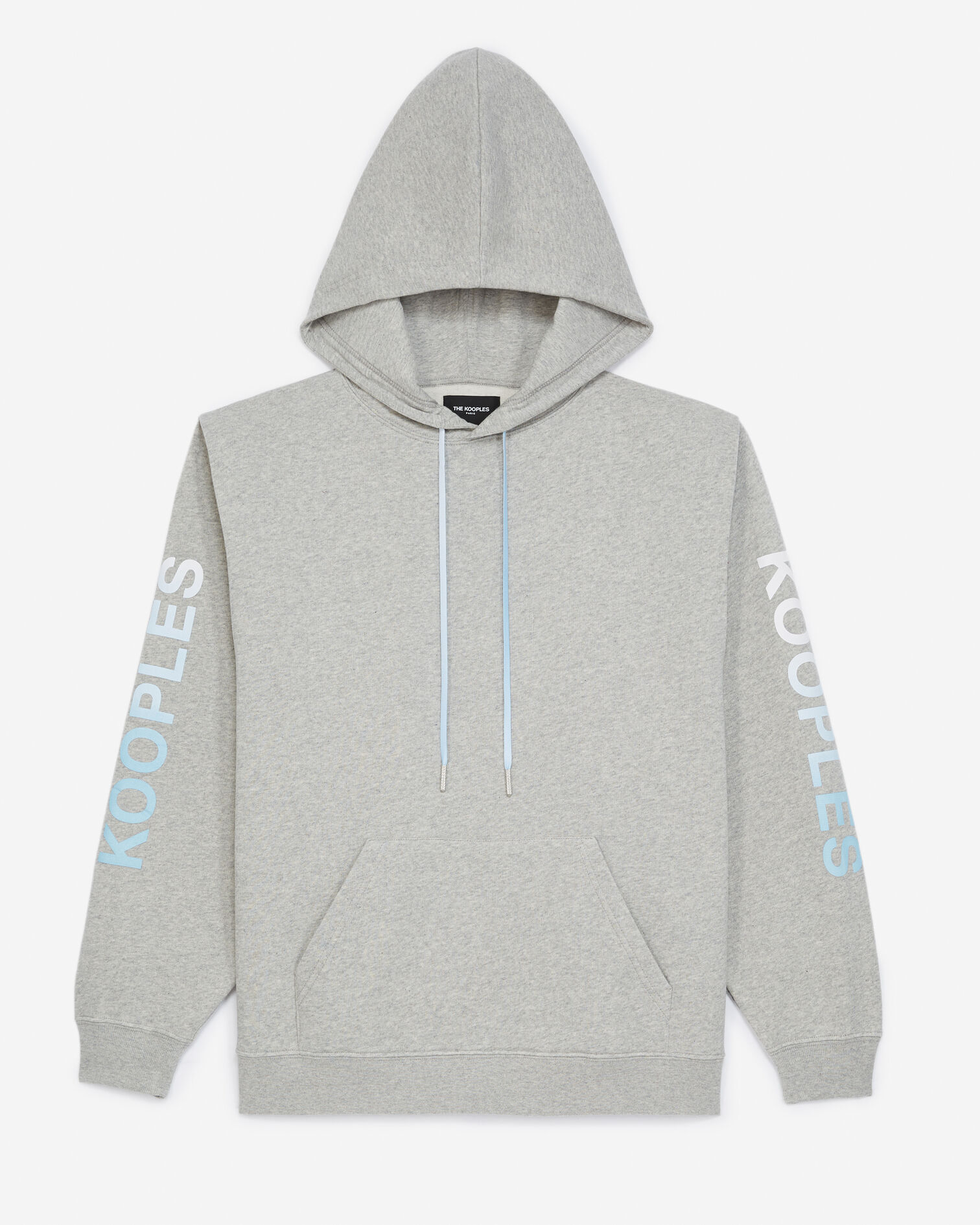 Sweat gris oversize logo tie and dye, LIGHT GREY MELANGE, hi-res image number null