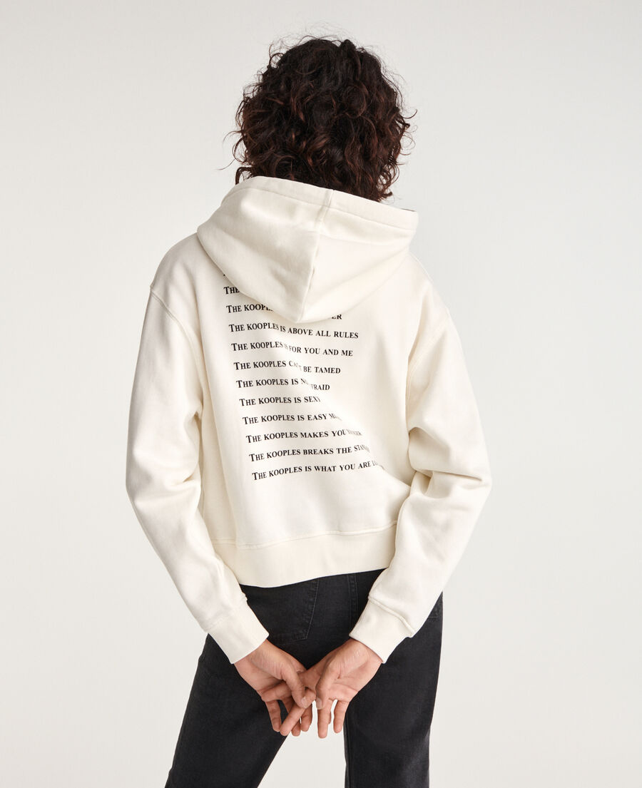 sweat écru sérigraphie what is 