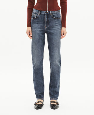 The Kooples FEMME BABY BLUE jean slim bleu clair