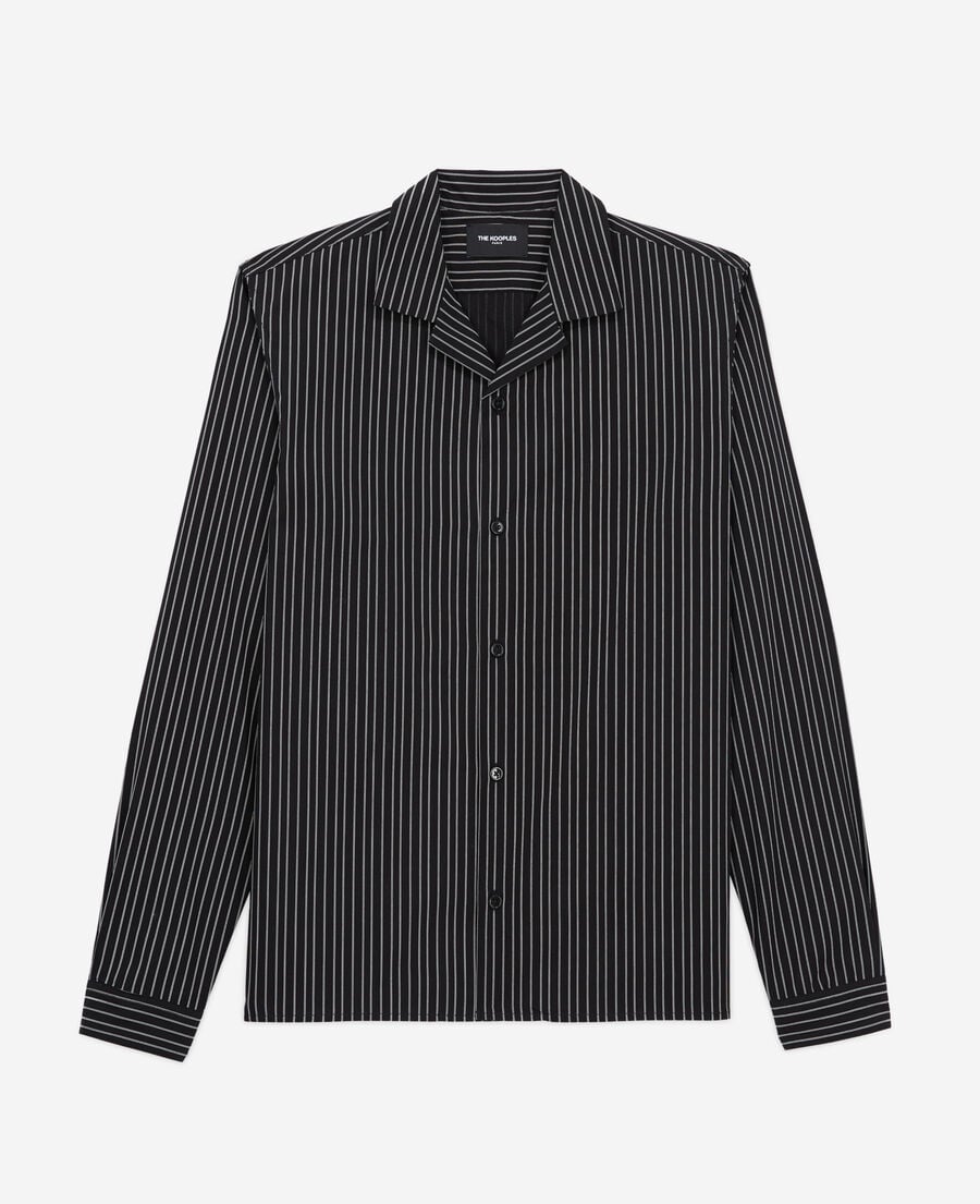 The Kooples H BLACK WHITE long sleeve shirt