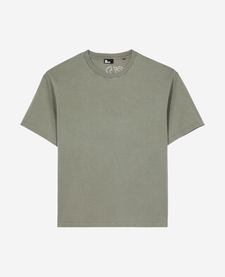 The Kooples H FORET t-shirt with green logo on back