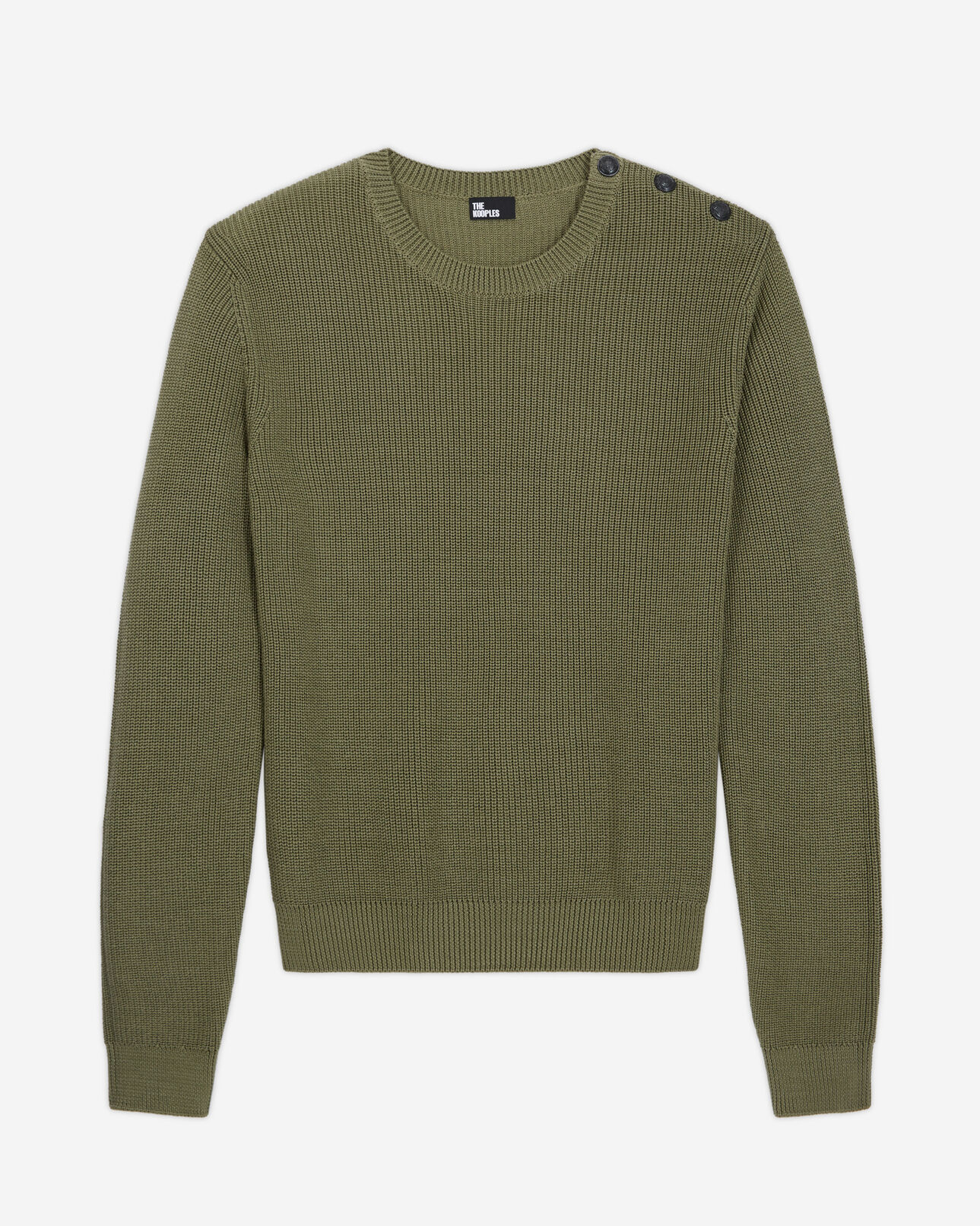 The Kooples MEN LICHEN khaki sweater
