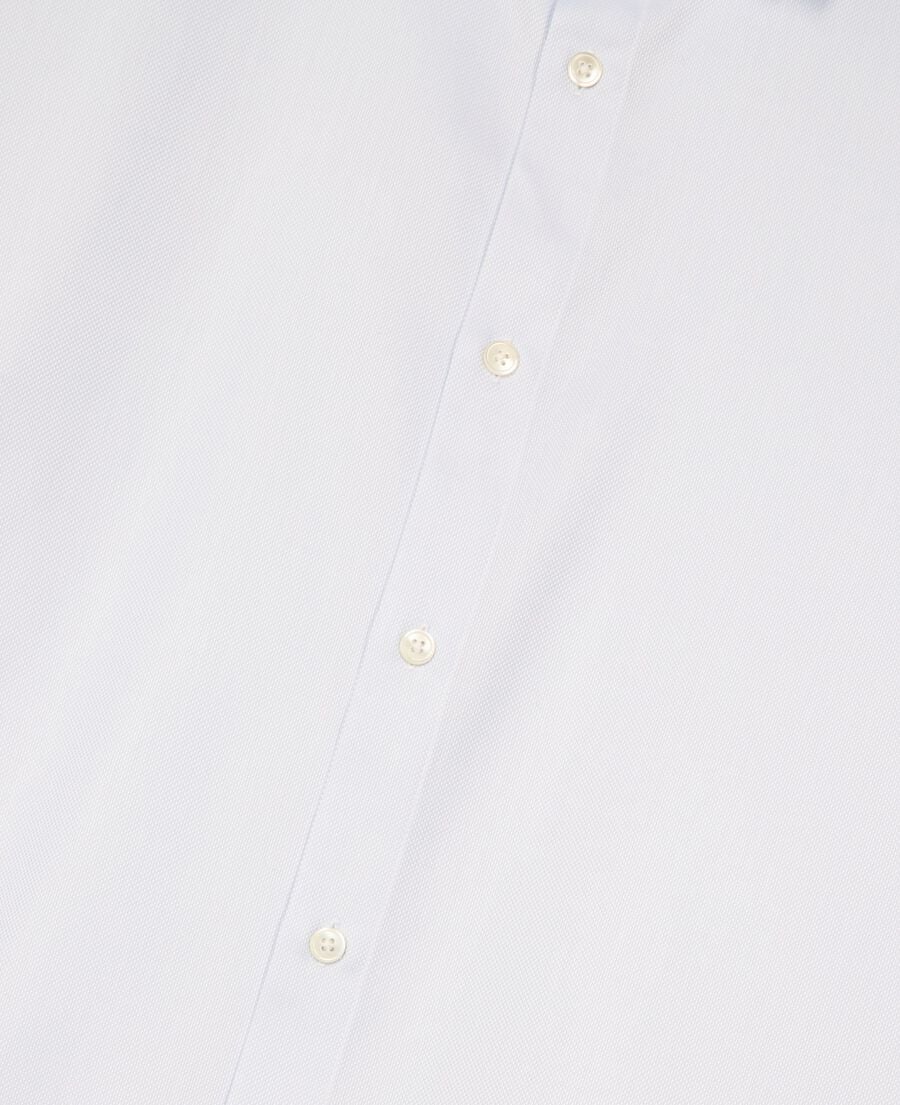 The Kooples H BABY BLUE italian collar shirt, blue