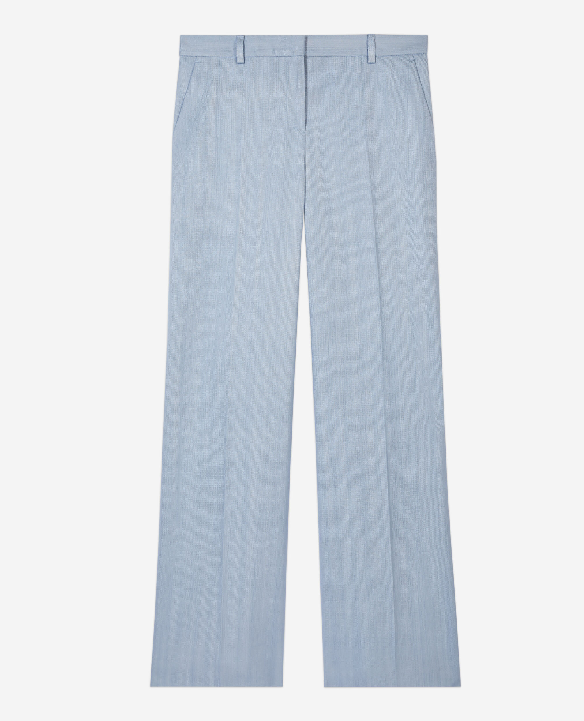 Pantalon tailleur bleu, BLUE, hi-res image number null