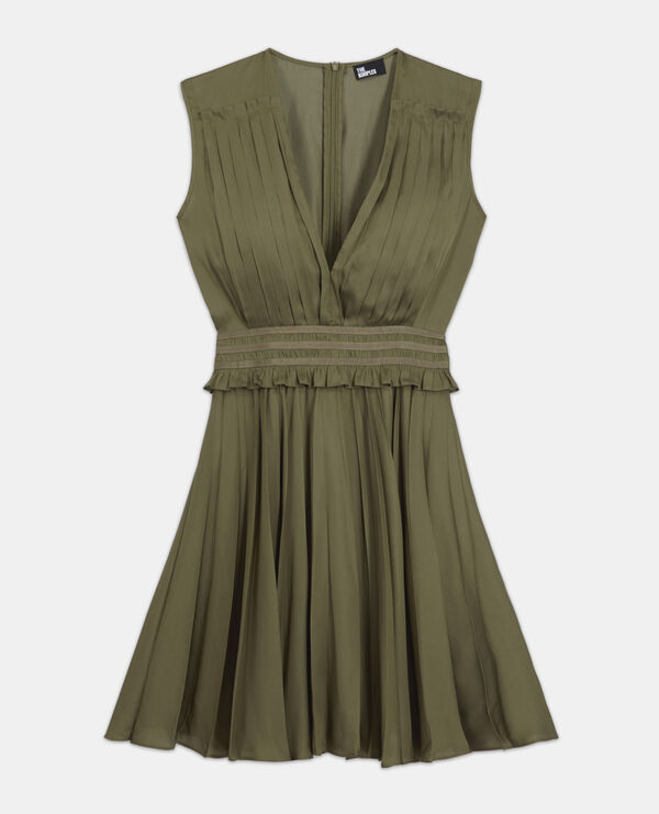 short khaki dress