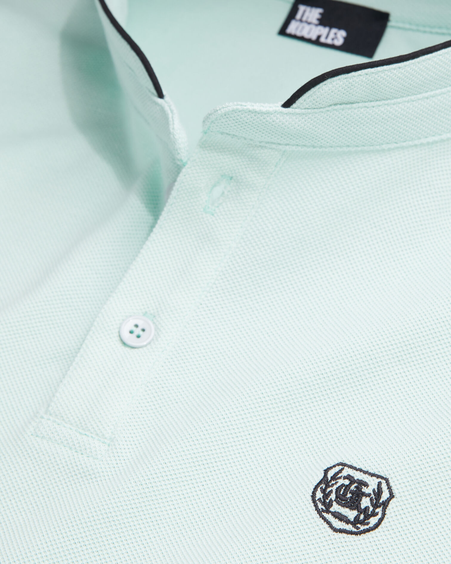 Polo vert en coton, OCEAN, hi-res image number null