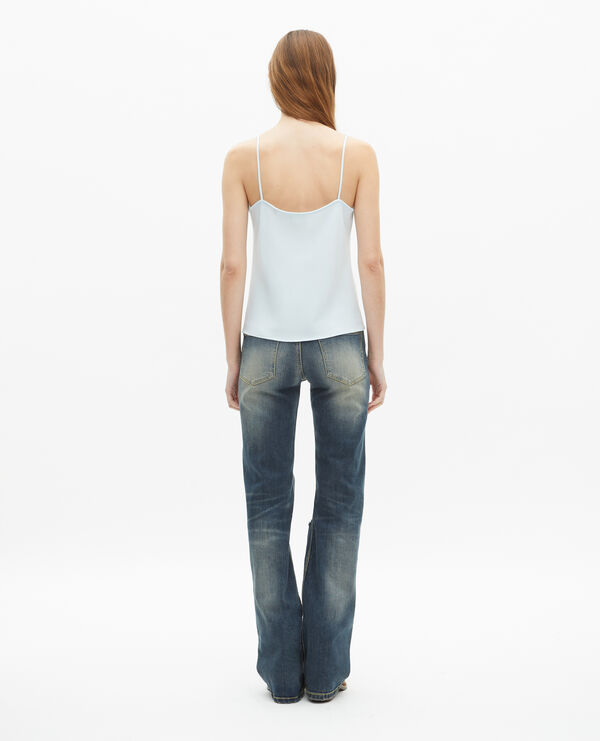 The Kooples MUJER BABY BLUE camiseta interior azul claro