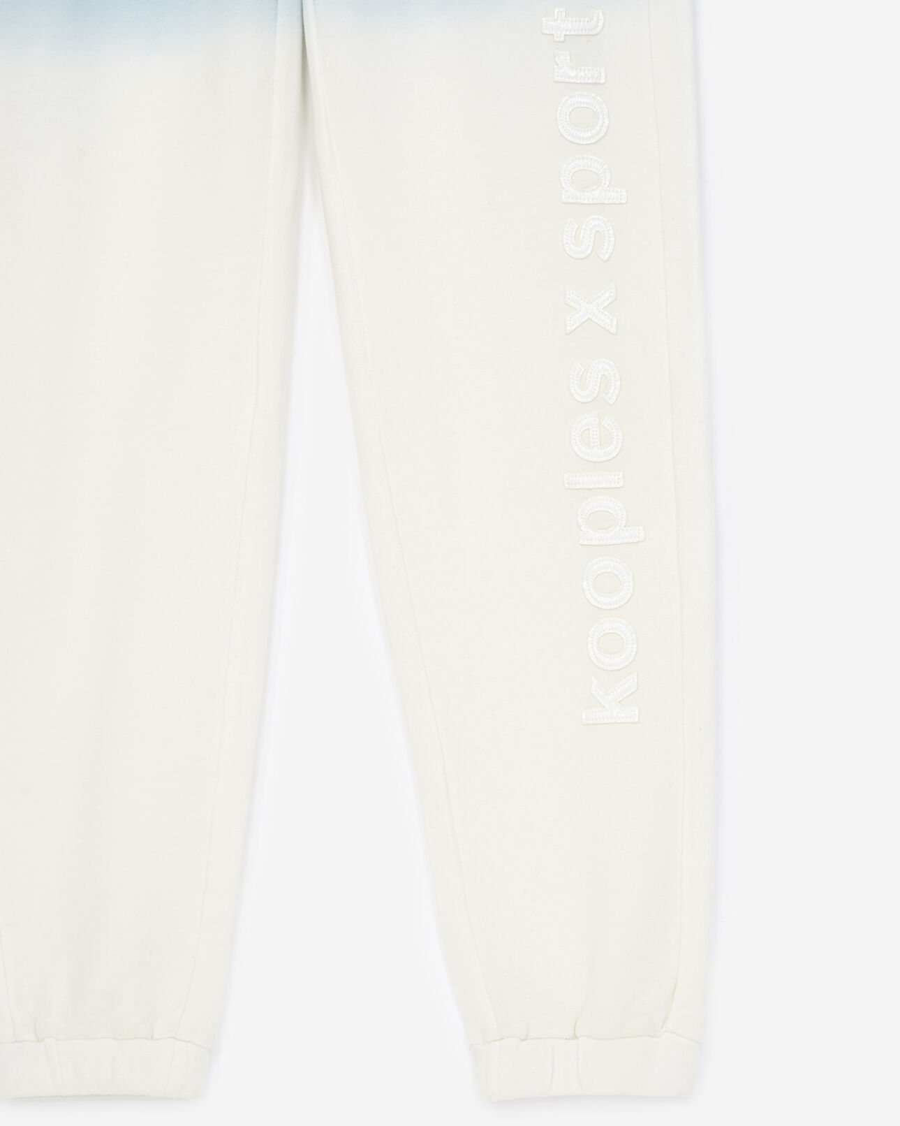 The Kooples FEMME BLUE WHITE jogging bleu et blanc effet tie and dye