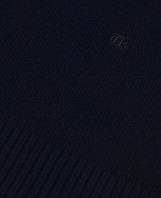 The Kooples DAMEN NAVY pullover mit stehkragen aus kaschmir in marine