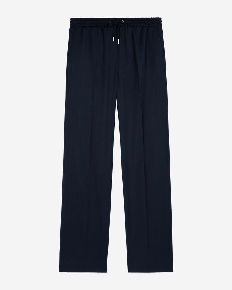 The Kooples F DARK NAVY navy elasticated waist pants