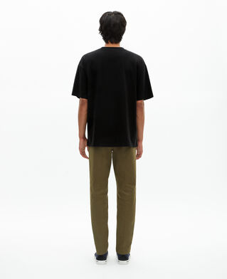 The Kooples HOMME BLACK WASHED t-shirt loose noir