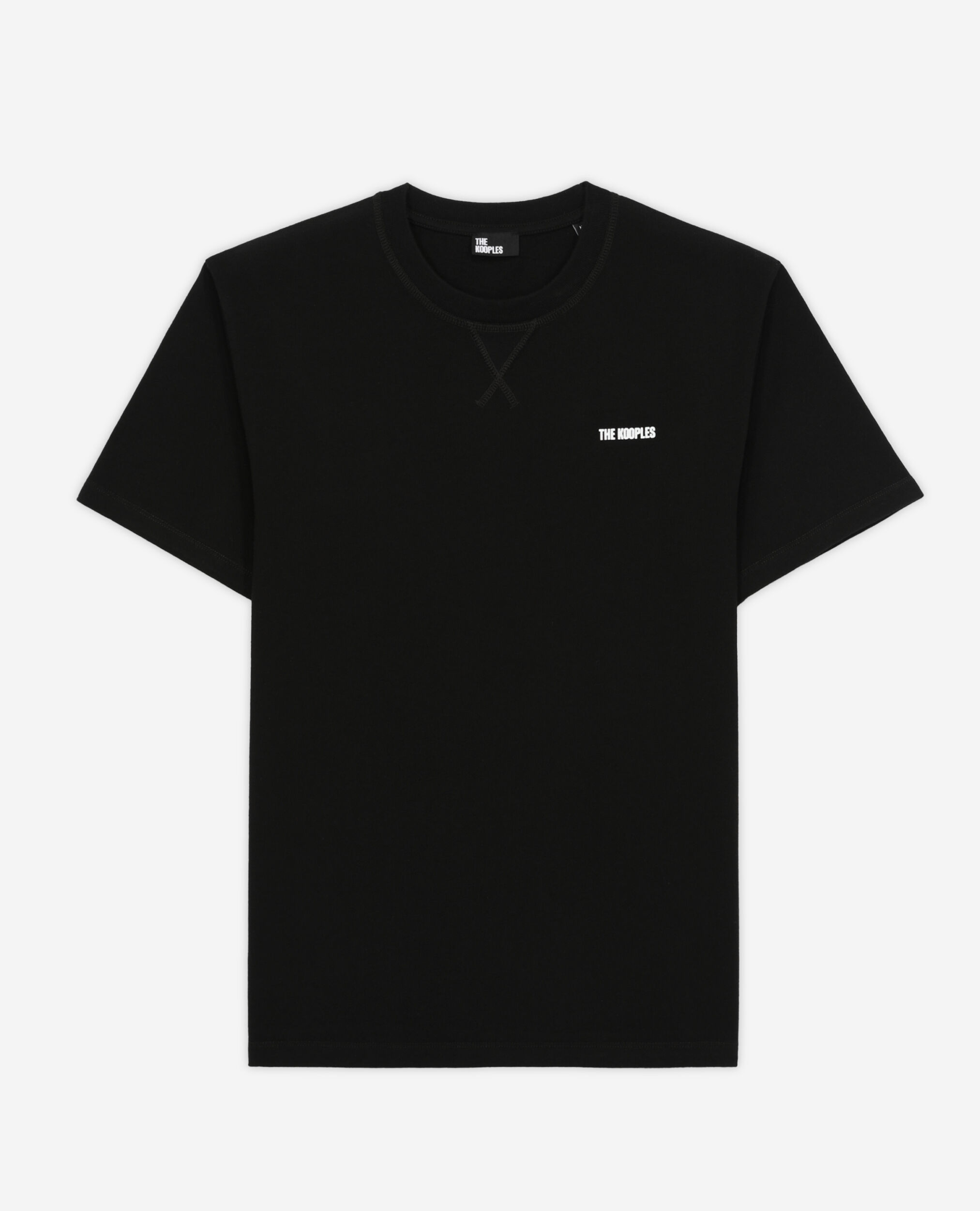 T-shirt Homme logo The Kooples noir, BLACK, hi-res image number null
