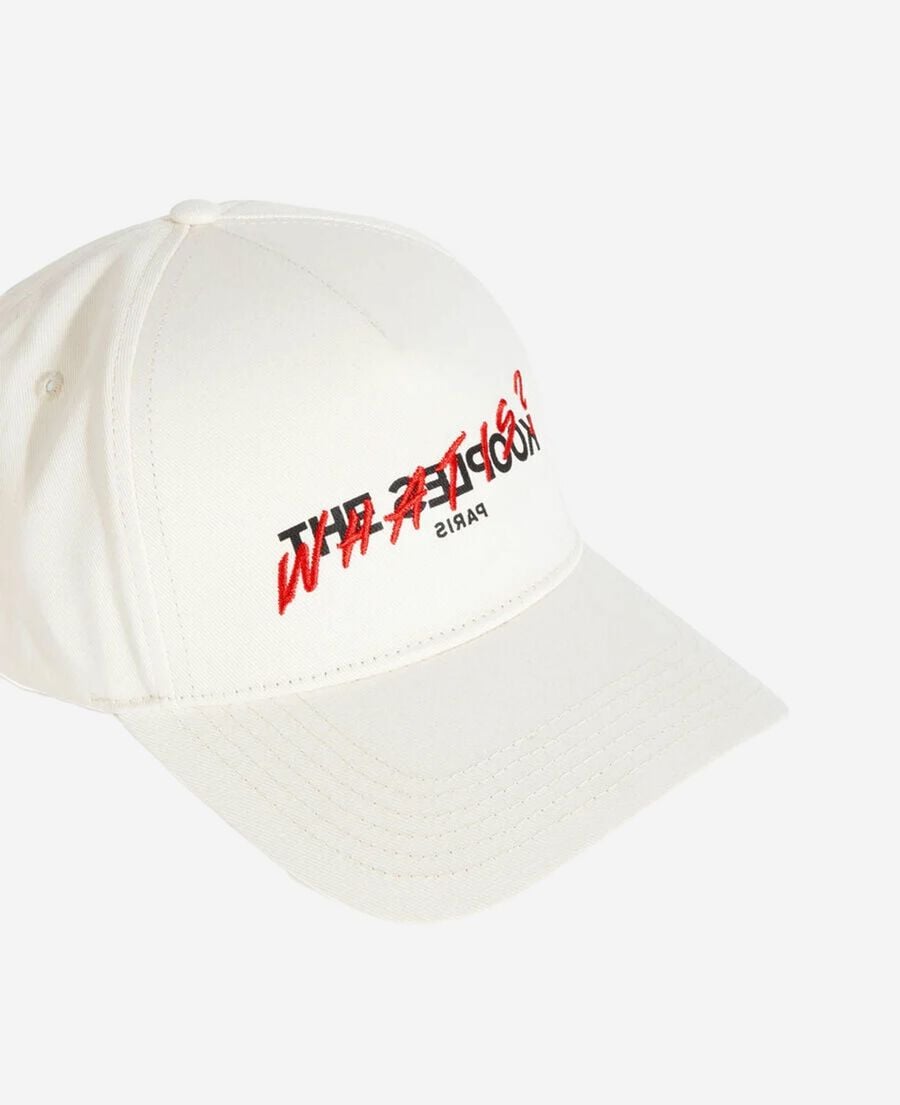 The Kooples MIXTE ECRU casquette what is écrue